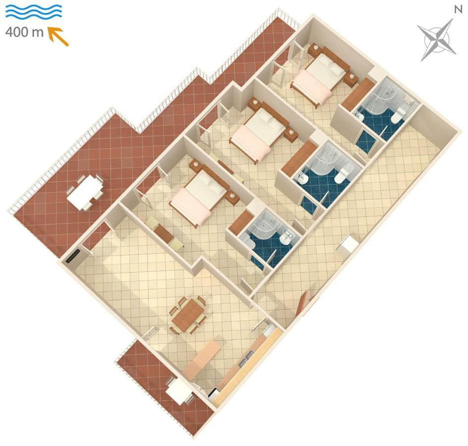 Apartments With A Parking Space Brela, Makarska - 6043 Buitenkant foto